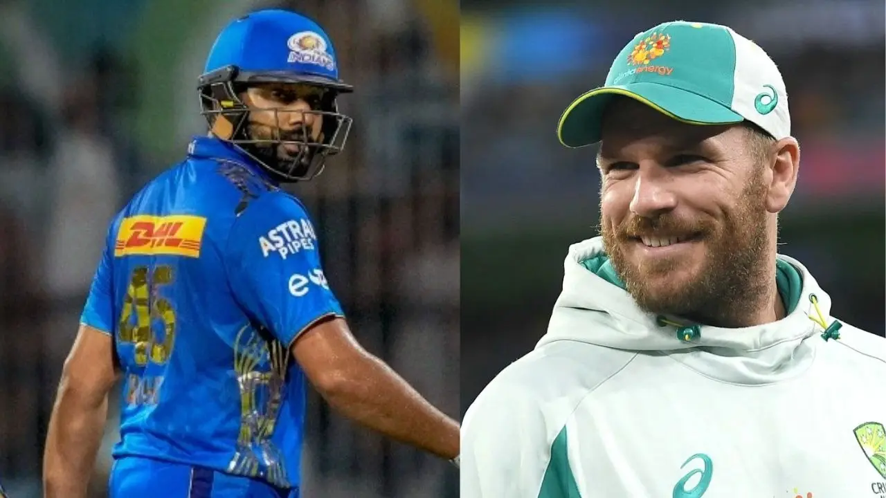 Rohit Sharma & Aaron Finch