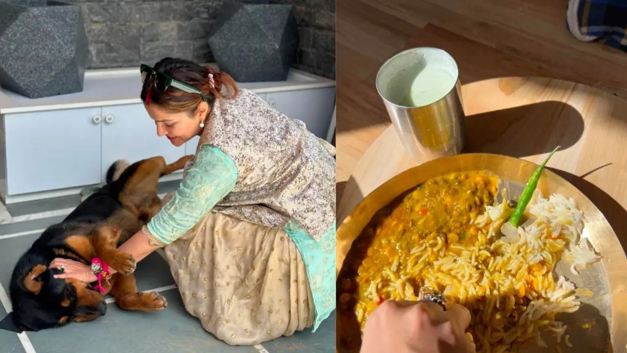 Rubina Dilaik in himachal