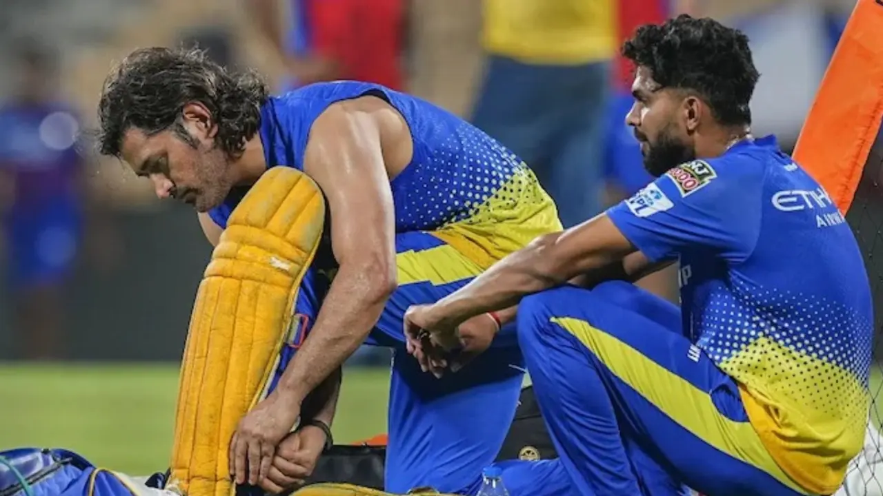 ruturaj gaikwad not happy with ravindra jadeja batting