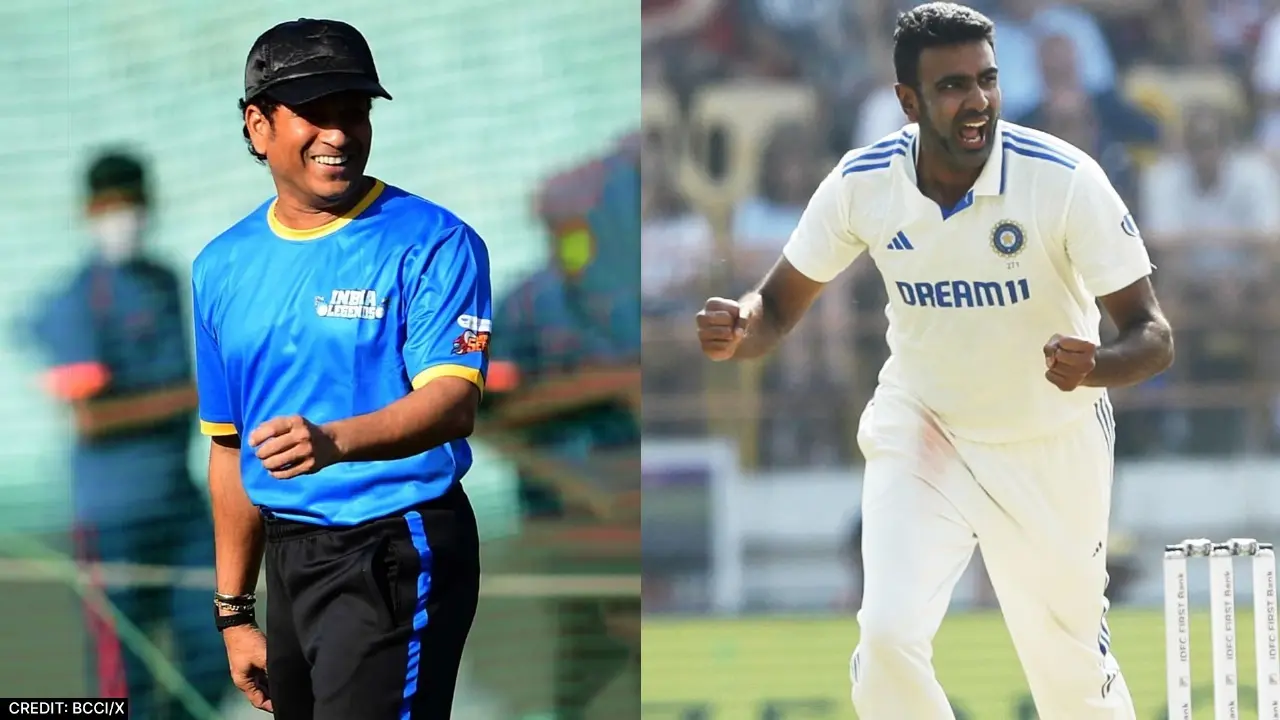 Sachin Tendulkar & Ravichandran Ashwin