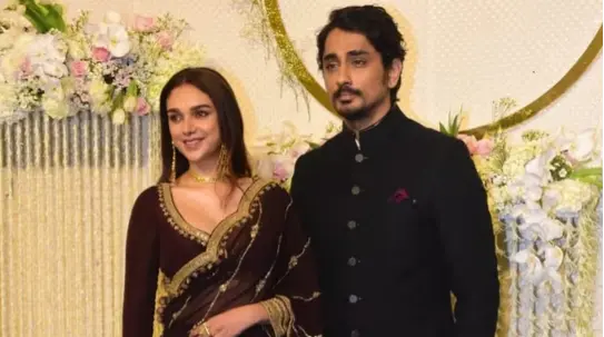 Aditi Rao Hydari and Siddharth