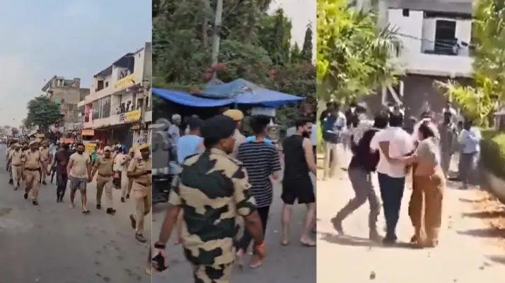 राजस्थान में अब नहीं चलेगी दबंगई, पथराव करने वाले बदमाशों की नंगे पैर निकाली गई परेड jaipur police strict action