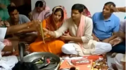 Puja with Black Cobra