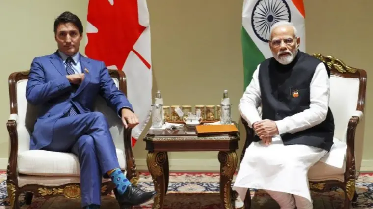 Justin Trudeau and pm modi