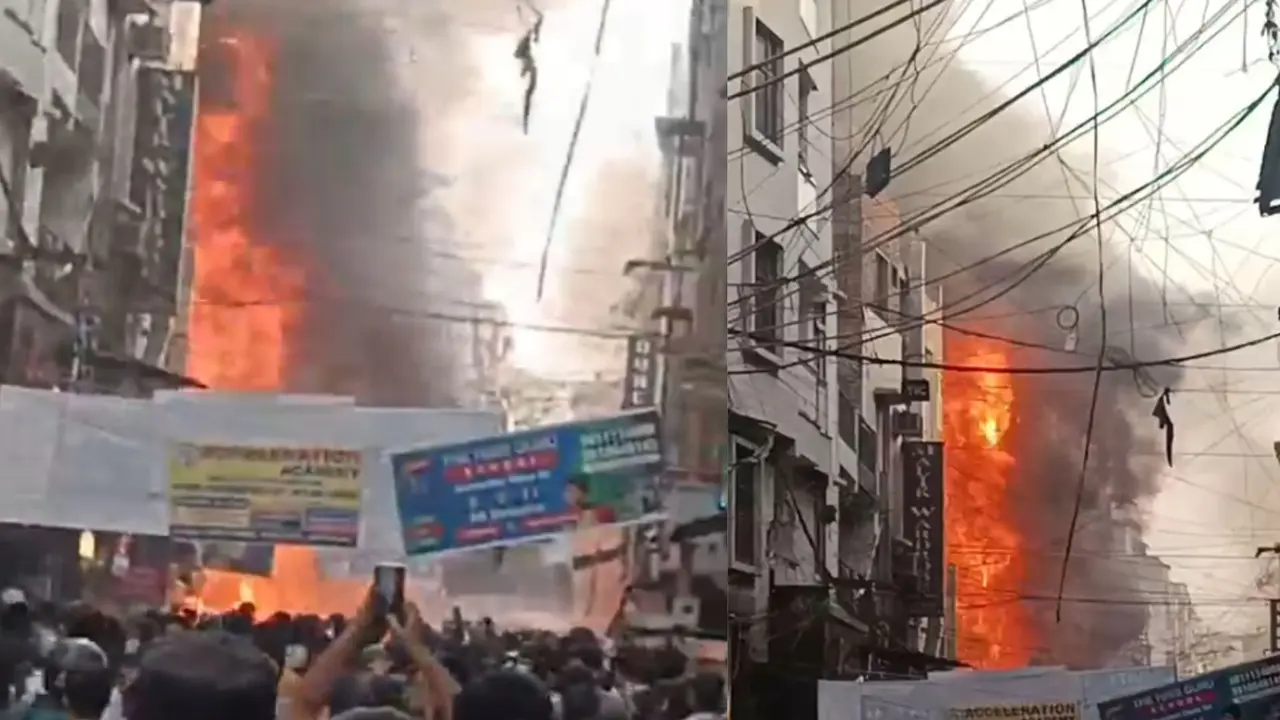 Delhi Shaheen Bagh Fire News