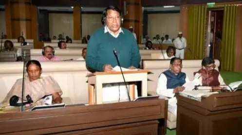 Jharkhand finance minister Rameshwar Oraon