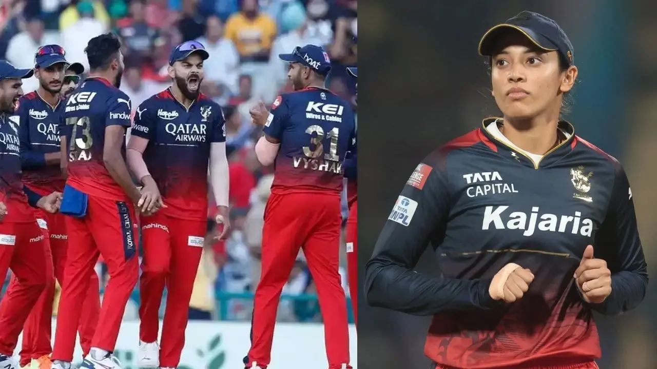 RCB Womens Captain Smriti Mandhana on his Men's Team