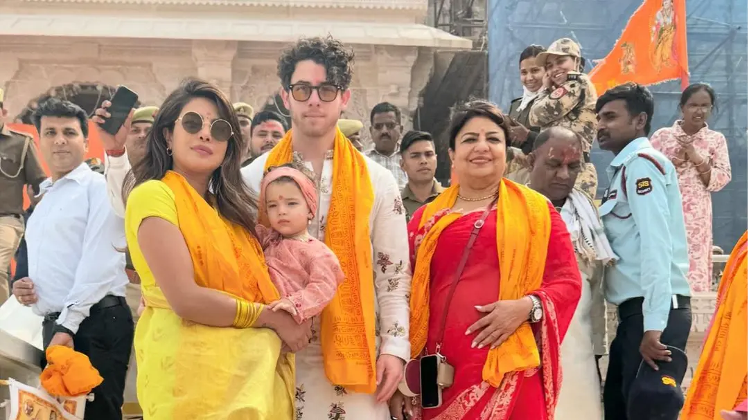 Priyanka Chopra in Ayodhya