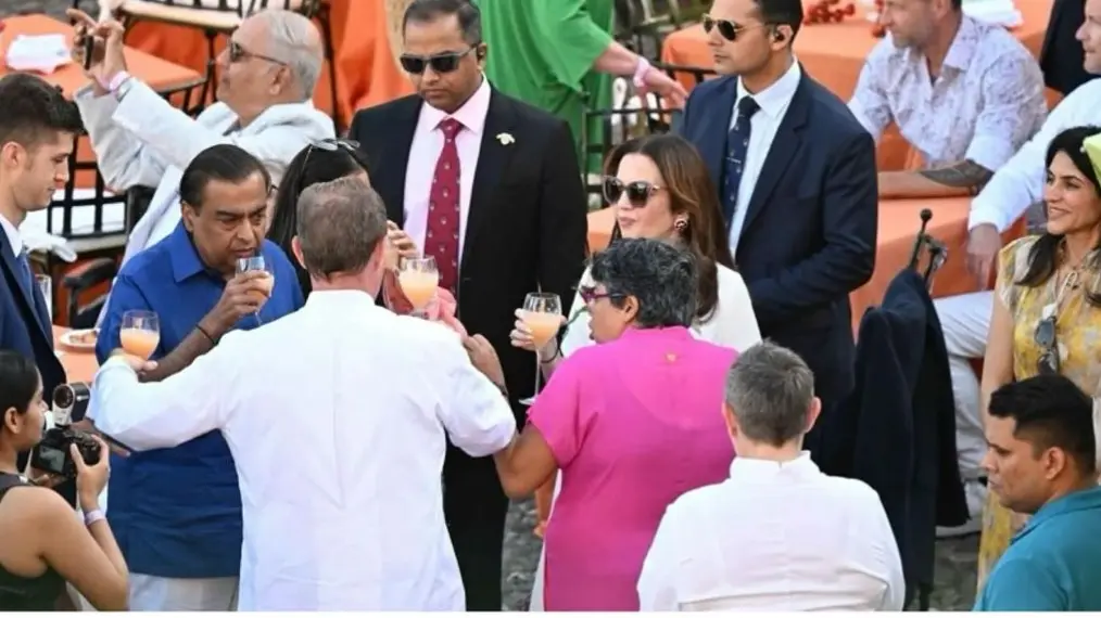 Anant Ambani-Radhika Merchant pre wedding bash in Portofino