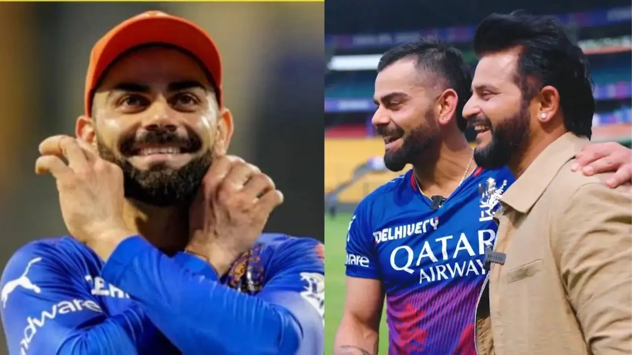 Virat Kohli and Suresh Raina