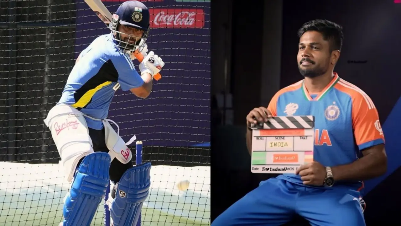 Rishabh Pant and Sanju Samson