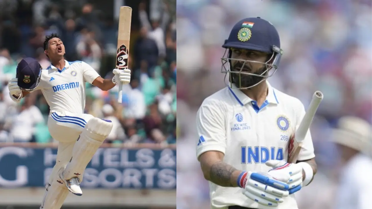 Yashasvi Jaiswal and Virat Kohli