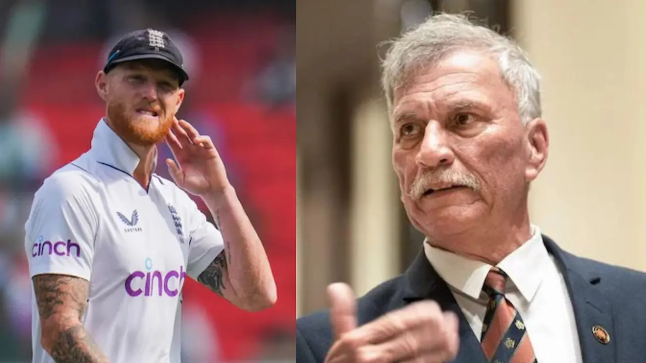 Ben Stokes and Roger Binny