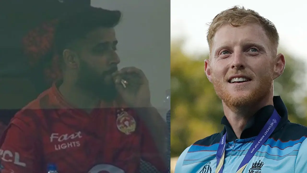 players list who smoke during match in stadium