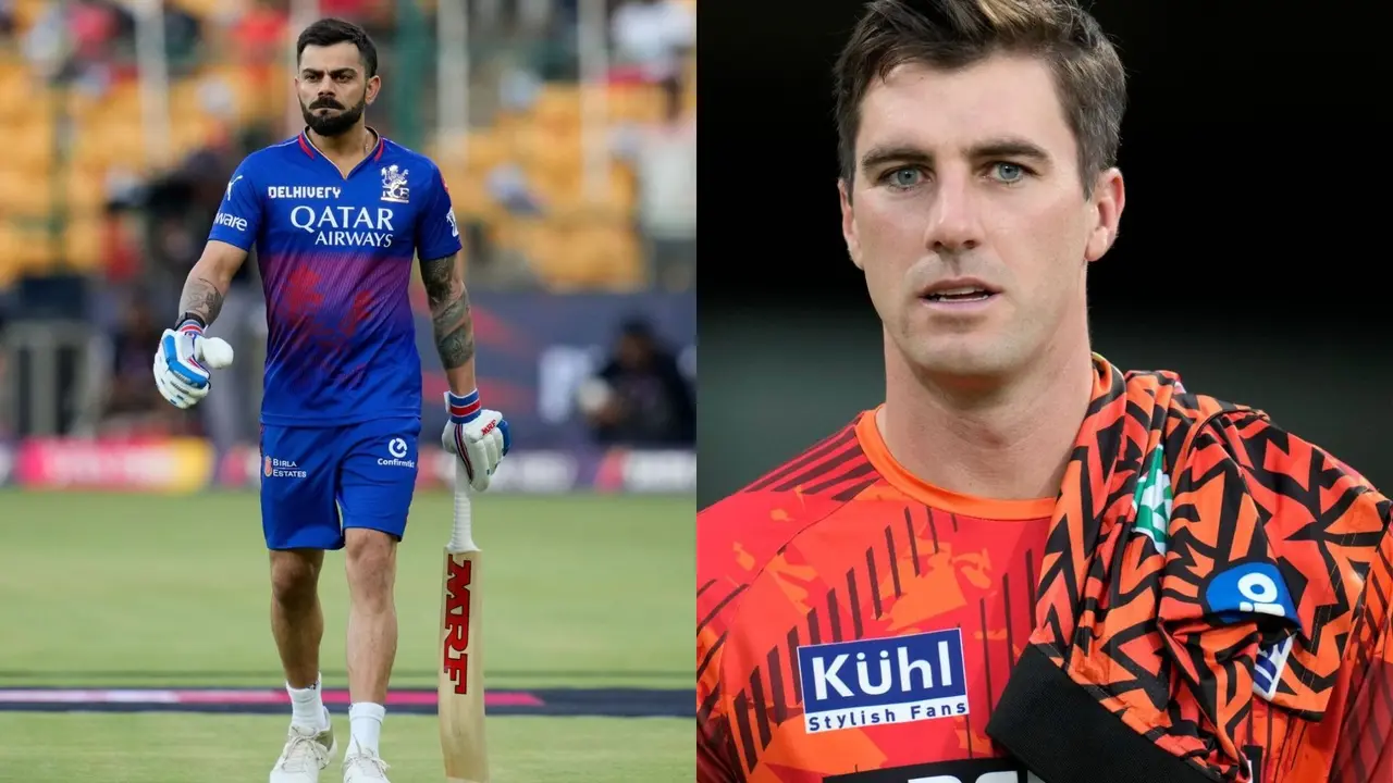 Virat Kohli and Pat Cummins