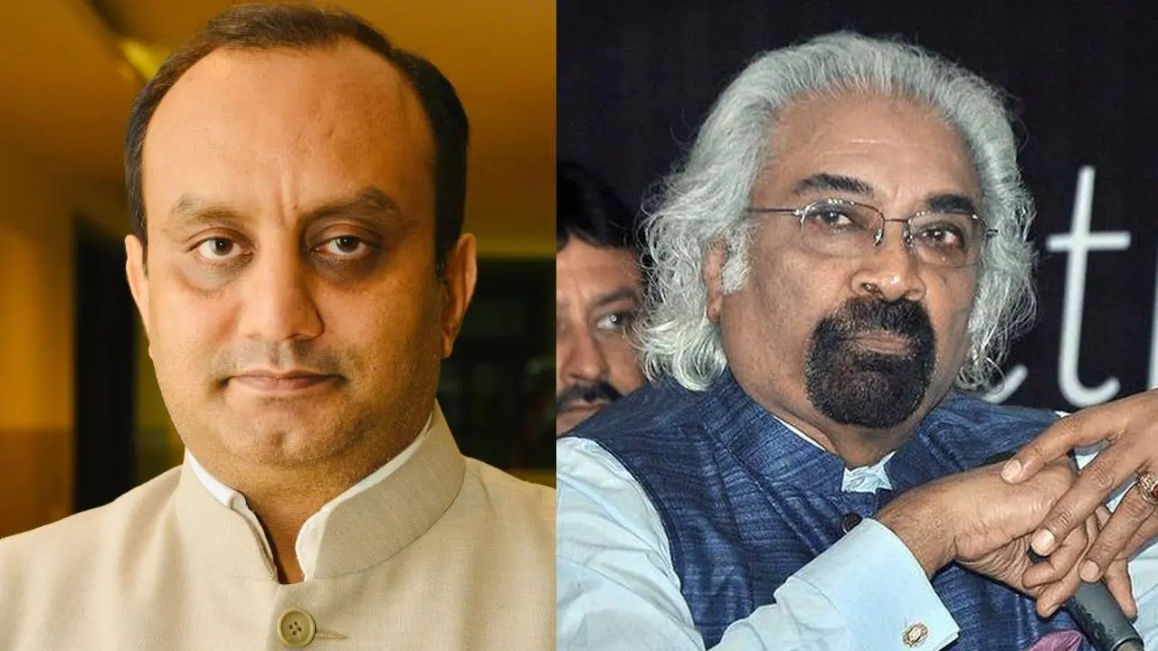 sudhanshu trivedi and sam pitroda