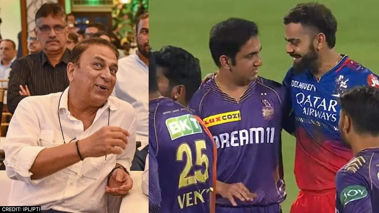 Sunil Gavaskar on Gambhir-Kohli Hug during IPL Match
