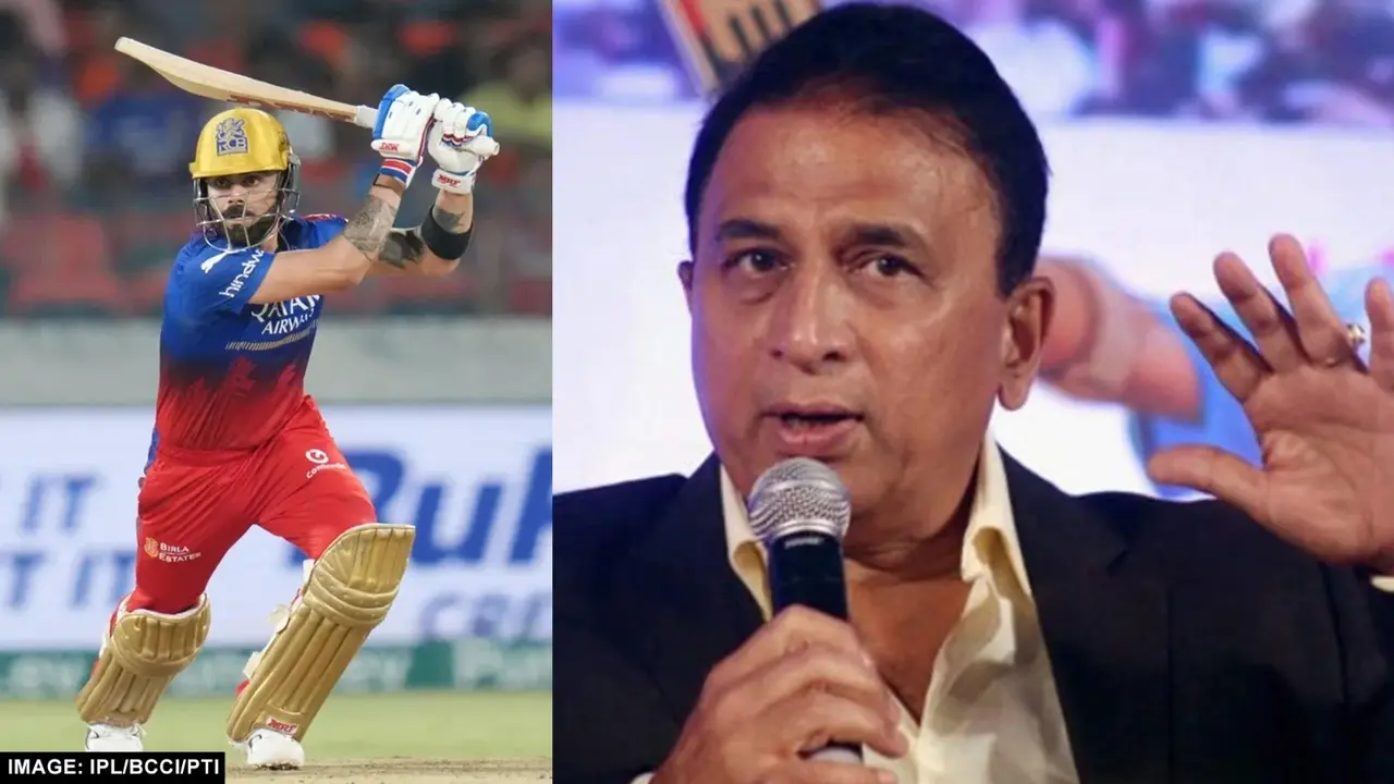 Sunil gavaskar slams virat kohli over strike rate