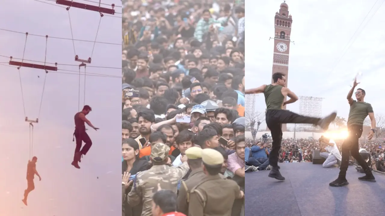 Akshay-Tiger in Lucknow