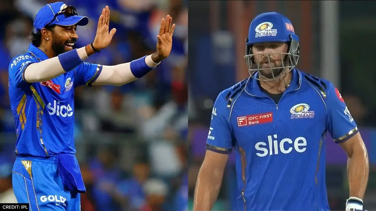 Mumbai Indians Captain Hardik Pandya & Big Hitter Tim David