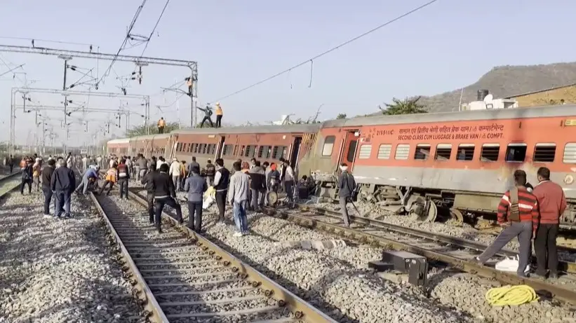 two train collision Rajasthan