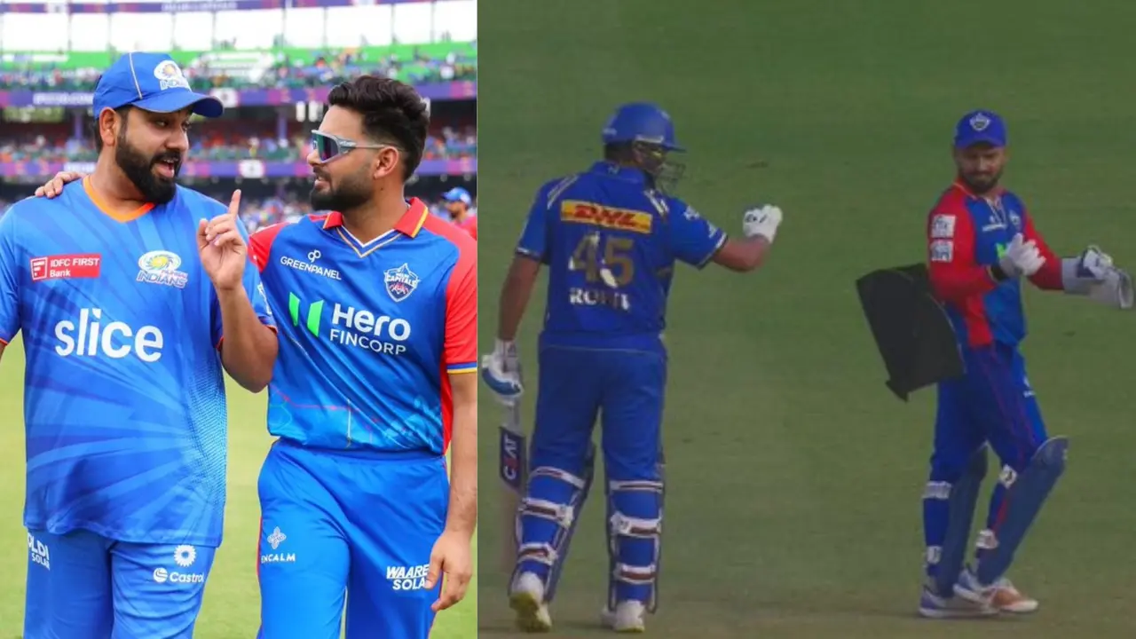 Rohit Sharma and Rishabh Pant