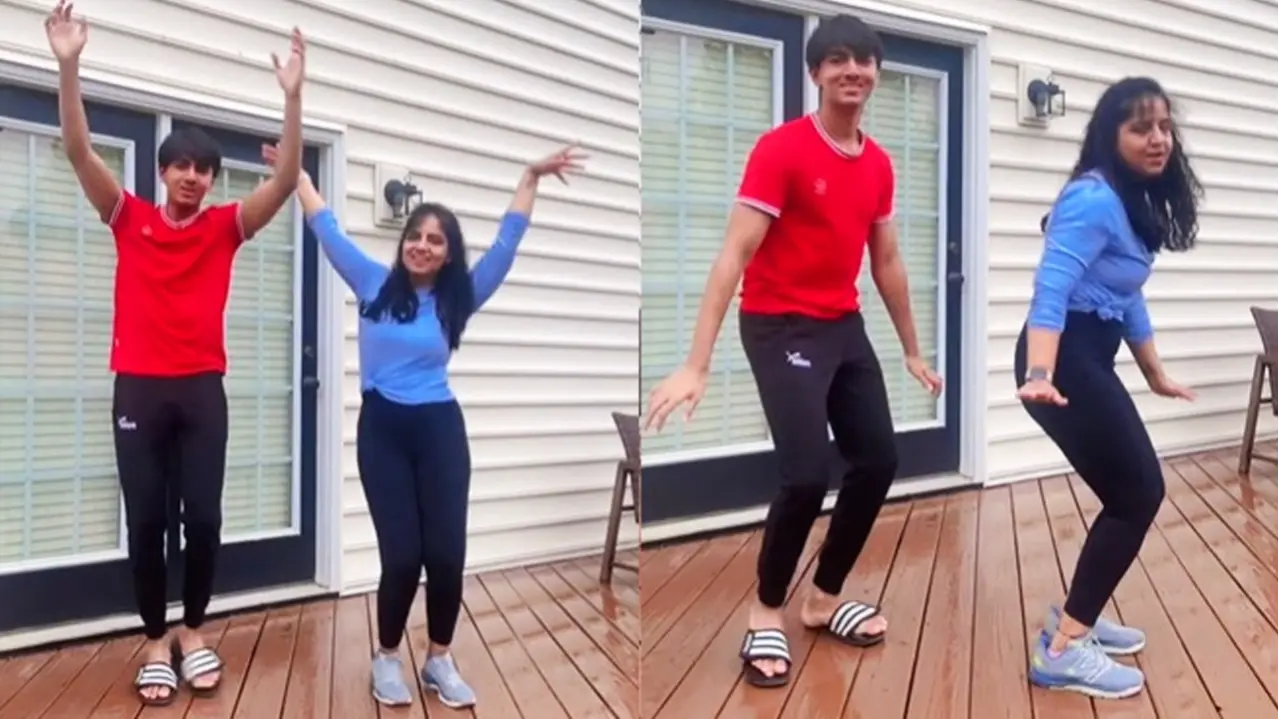 mother son dance video