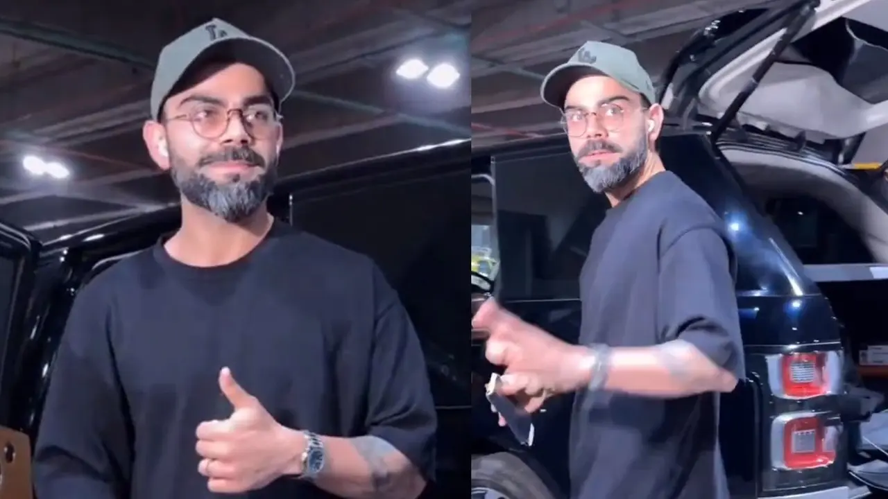 virat kohli returns to india