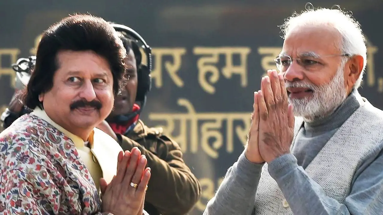 PM Modi expressed grief over the death of Pankaj Udhas