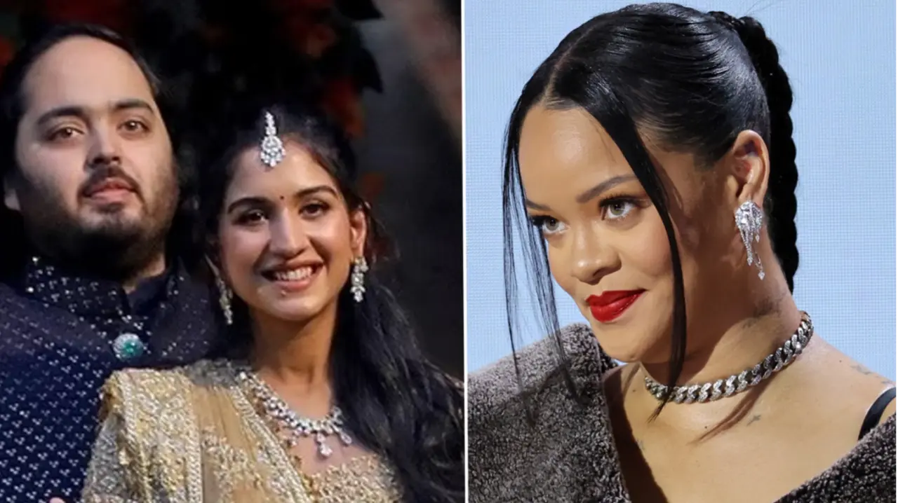 Rihanna at Anant-Radhika Pre-Wedding