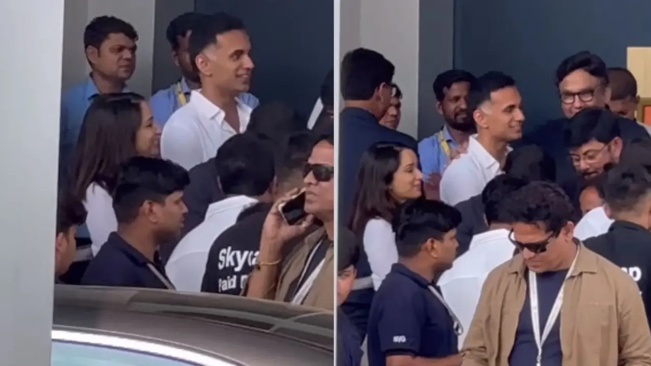 Shraddha Kapoor with Rahul Mody