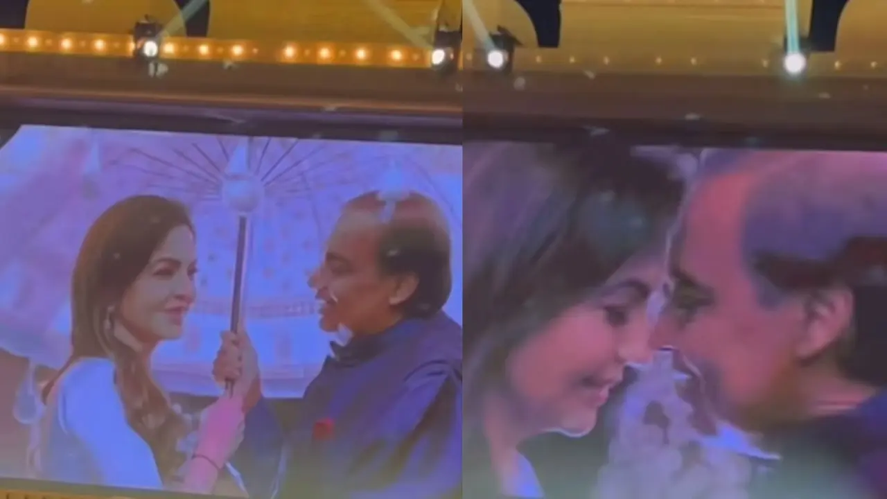 'प्यार हुआ, इकरार हुआ...', प्री वेडिंग इवेंट के लिए मुकेश-नीता अंबानी ने किया डांस रिहर्सल; VIDEO Nita Ambani-Mukesh Ambani Dance Rehearsal video