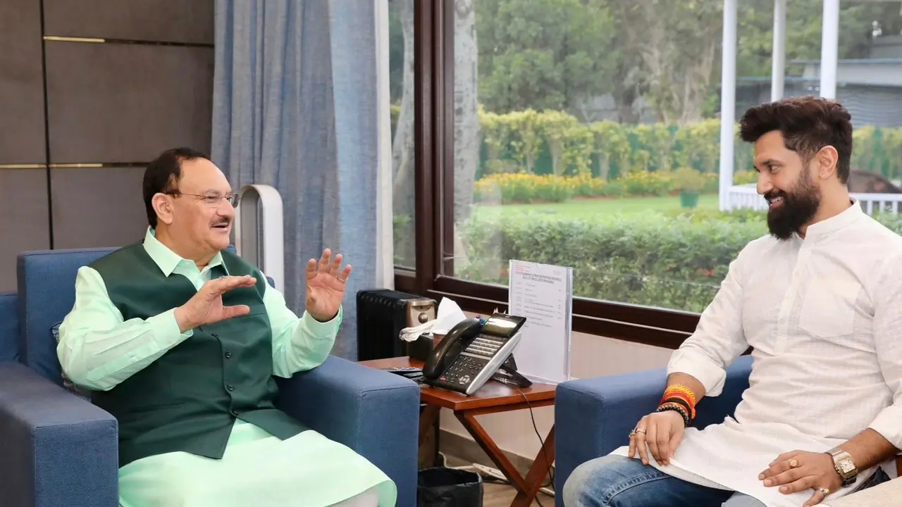 bihar chirag paswan jp nadda
