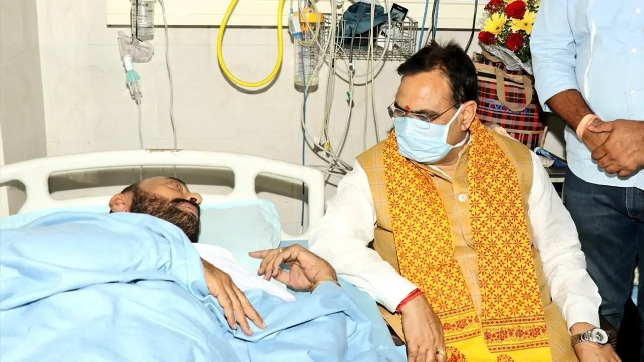 CM Bhajanlal inquired about the condition of Otram Dewasi