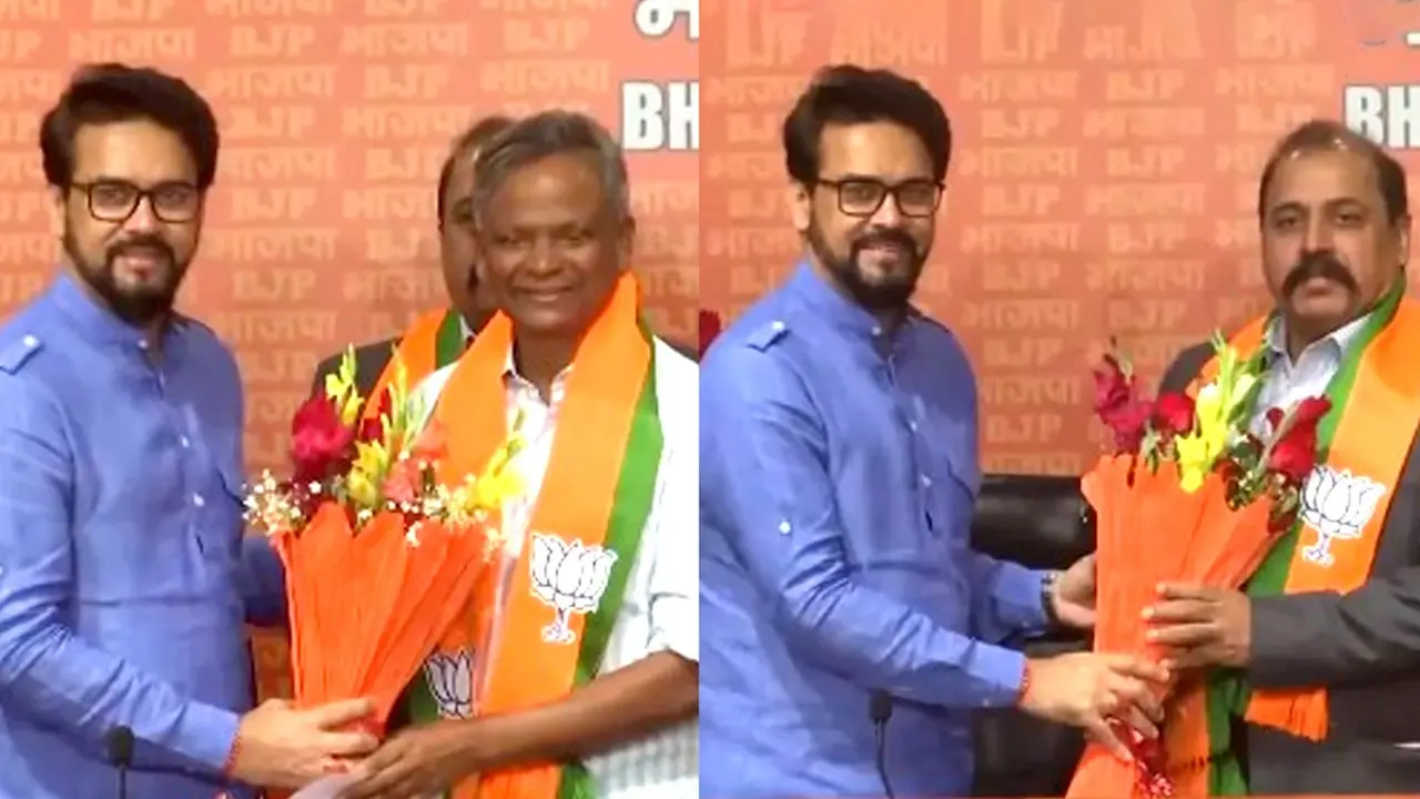 राकेश कुमार भदौरिया और वाराप्रसाद राव BJP में हुए शामिल, वायुसेना के प्रमुख रह चुके हैं भदौरिया Rakesh Kumar Bhadauria and Varaprasad Rao joins BJP