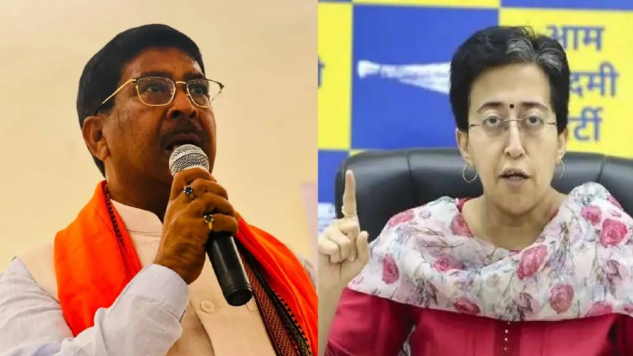 Atishi and Aditya Sahu