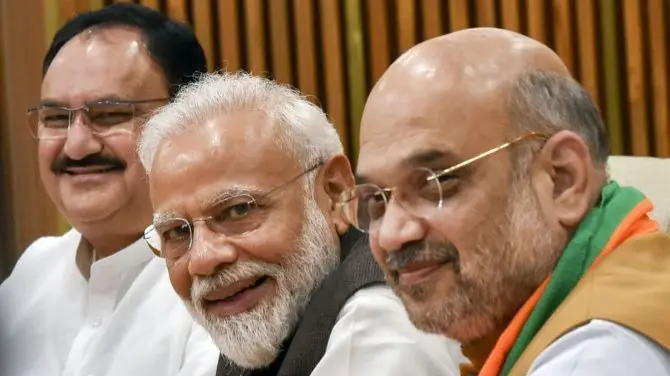 BJP manifesto released in Navratri