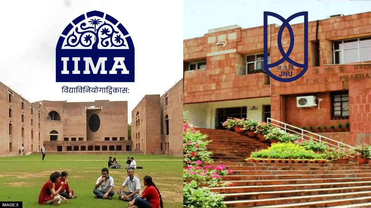 IIM Ahmedabad, JNU