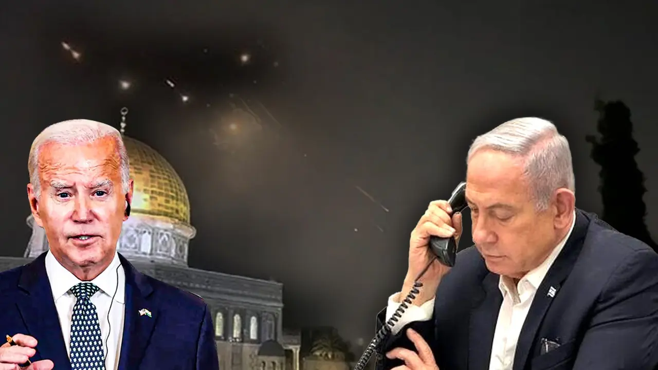 Iran Attack Joe Biden Talks to PM Benjamin Netanyahu