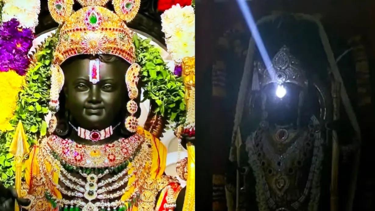 Ram Lalla's surya tilak