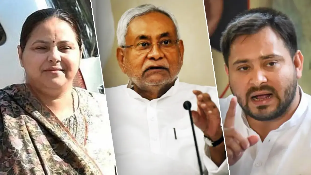 Misa Bharati, Nitish Kumar, Tejasvi Yadav