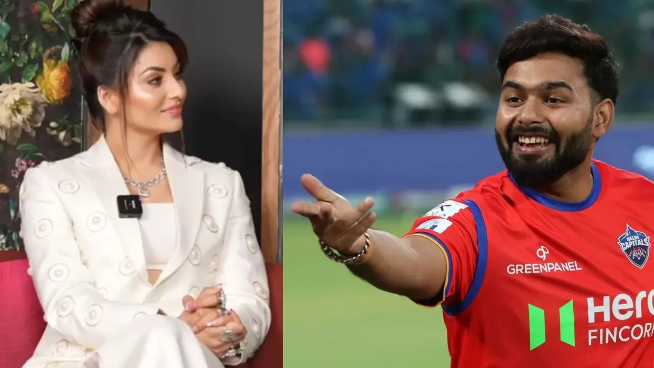 Urvashi Rautela and Rishabh Pant