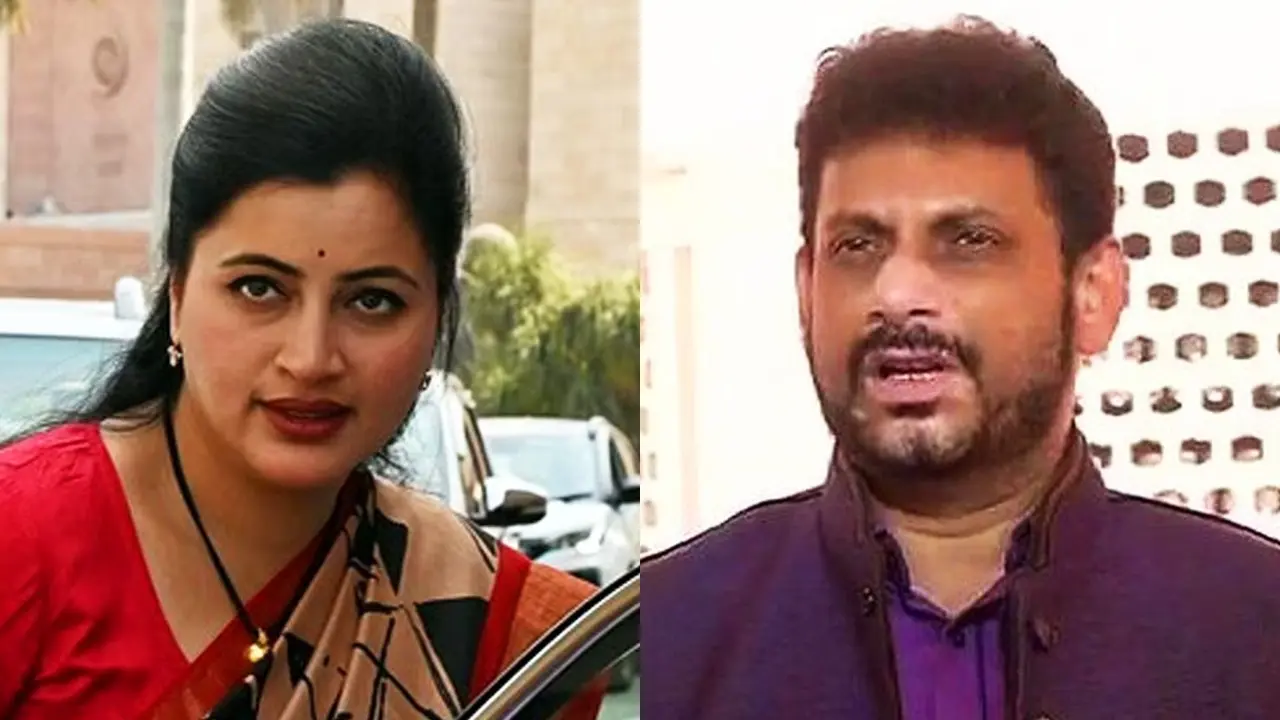 All Hell Would've Broken Loose Had Waris Pathan Made 15-Second Remark, Would've Been Jailed: Owaisi Navneet Rana Waris Pathan