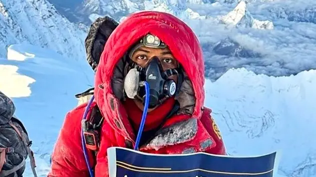 Indian mountaineer Satyadeep Gupta