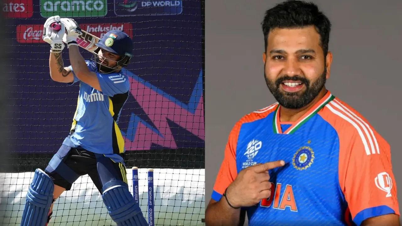 Rinku Singh and Rohit Sharma