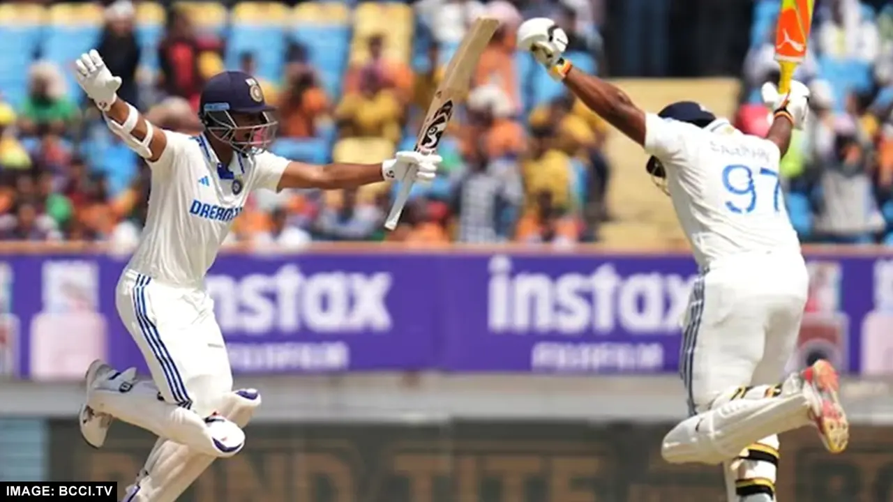 IND vs ENG Test: यशस्वी के दोहरे शतक पर झूमे सरफराज, फैंस बोले- 'एक ही दिल है भाई कितनी बार जीतोगे' yashasvi jaiswal and sarfaraz khan