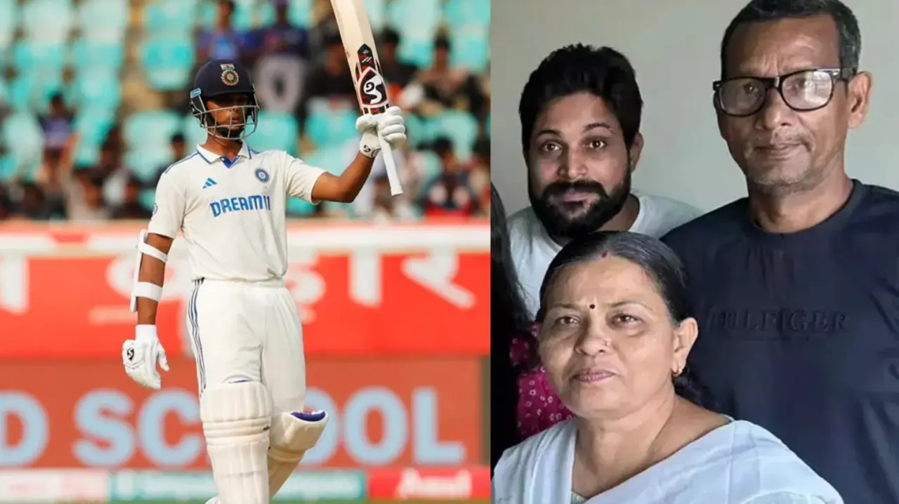 Yashasvi Jaiswal & His Father