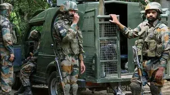 Two terrorists killed in encounter Naushera