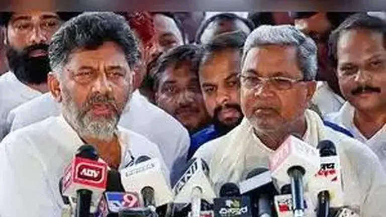 Shivakumar cancels visit to Delhi amid intense competition with Siddaramaiah over CM post Shivakumar cancels visit to Delhi amid intense competition with Siddaramaiah over CM post