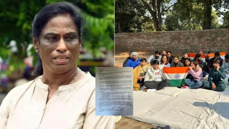 Vinesh Phogat, Punia & others write letter to IOA President PT Usha against WFI President Bajrang Punia